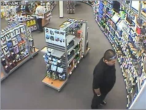 Surveillance Footage Catches Radioshack Shoplifter Shoving Dash Cam Down His Pants Modesto Bee