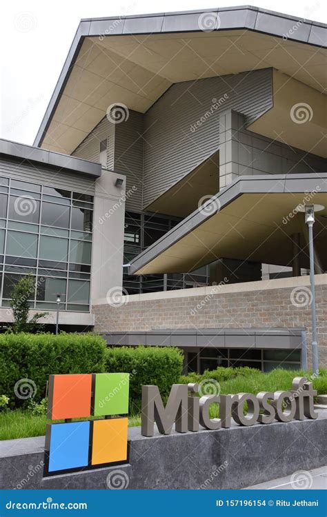 Microsoft Visitor Center At The Headquarters In Redmond Washington