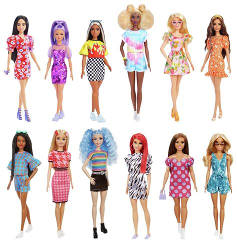Barbie Fashionistas Doll Dúkka Assortment