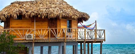 Belize Island Resorts Thatch Caye Resort Private Belize Island