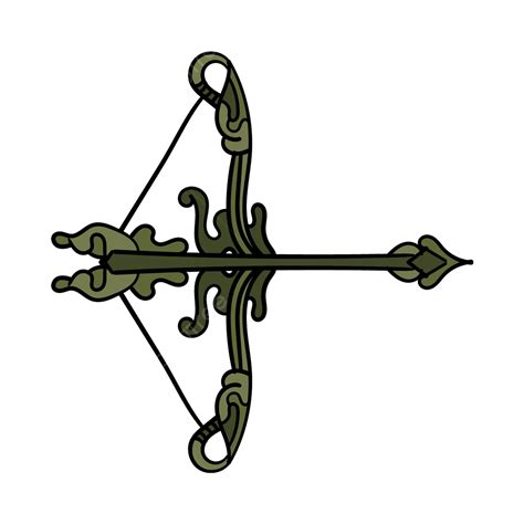 Bow Weapon Vector Art Png Bow And Arrow Weapon Carvings Of The Toraja