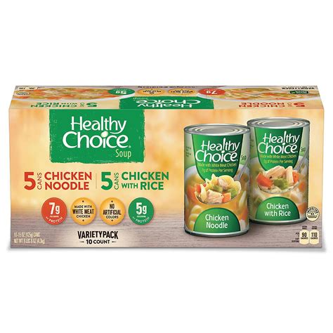 Healthy Choice Chicken Soup Variety Pack 10ct