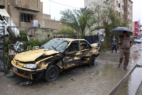 Iraq Car Bombs Cause Carnage Around Baghdad Cbs News