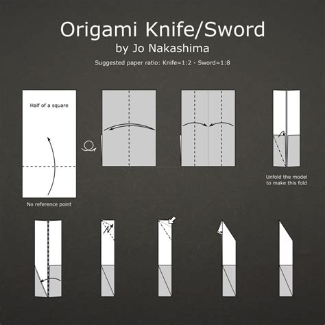 Origami Knifesword Jo Nakashima