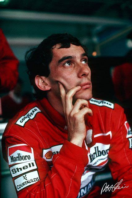 Ayrton Senna Da Silva March May Was A Brazilian