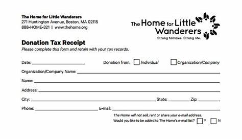 sample letter for tax exempt donation