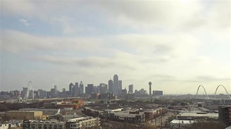 Dallas Skyline In The Morning Youtube