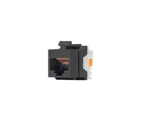 Jack Rj45 Belden Cat 6e Negro Ax101321 Intercompras