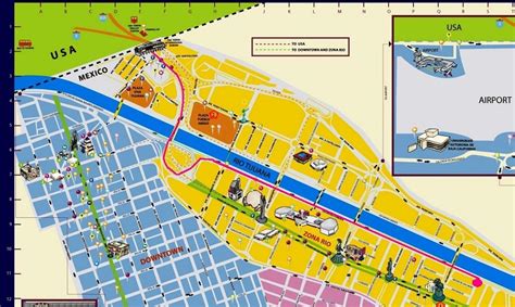 Mapa Turístico De Tijuana 2023 Dicas Incríveis
