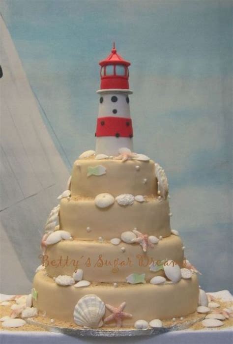 72 best top lighthouse cakes images on pinterest lighthouse cake nautical cake and beach cakes