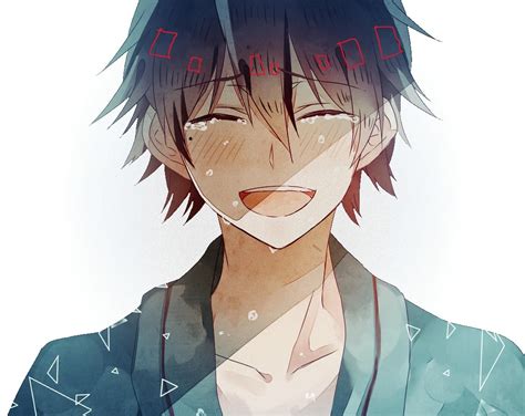 Smile Happy Anime Boy Wallpaper Fotodtp
