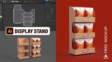 How To Display Stand Template In Adobe Illustrator Cc 2022 Packaging