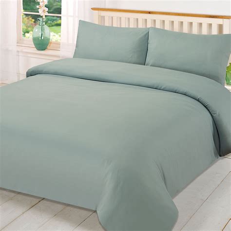 10 best comforter sets on the market + awesome buyer's guide. Plain Dyed Duvet Cover Quilt Bedding Set With Pillowcase ...