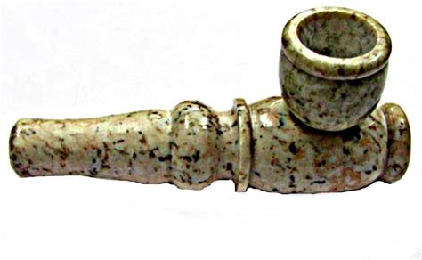 Stone Smoking Pipe American Design Tobacco Pipe 3 Inch Inclherb