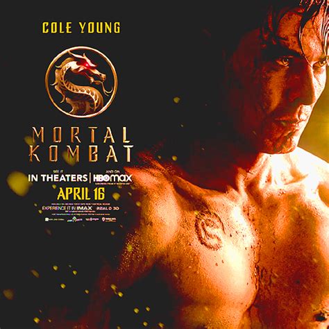 Mortal Kombat 2021 Poster Edit Cole Young Mortal Kombat 2021