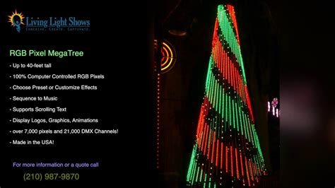 Living Light Shows Commercial Outdoor Animated Rgb Led Pixel Christmas
