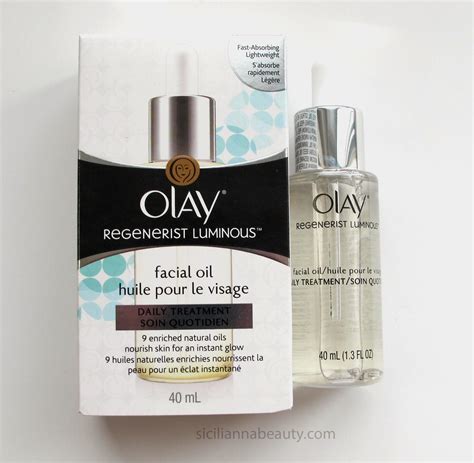 Review Olay Regenerist Luminous Facial Oillashes And Lipstick Beauty Bar