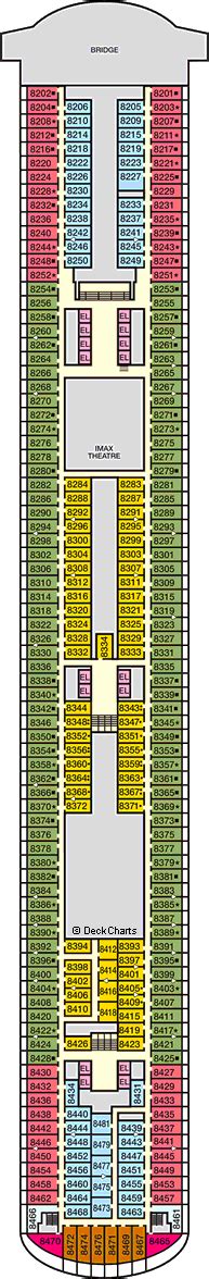 Carnival Vista Deck Plans Ship Layout Staterooms And Map Cruise Critic