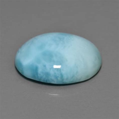 Blue Larimar 81ct Oval From Dominican Republic Gemstone