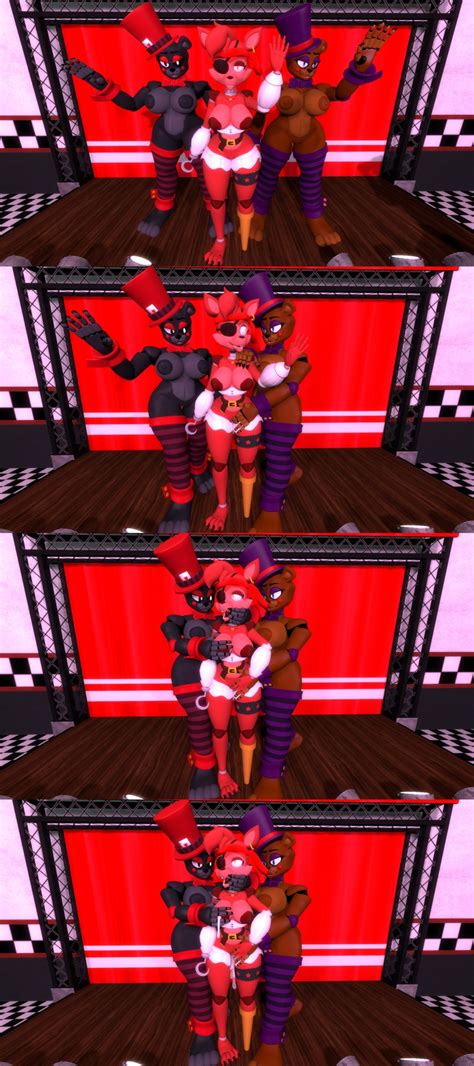 Rule 34 Animatronic Anthro Busty Lefty Comic Exposed Breasts Exposed Pussy Female Five Nights