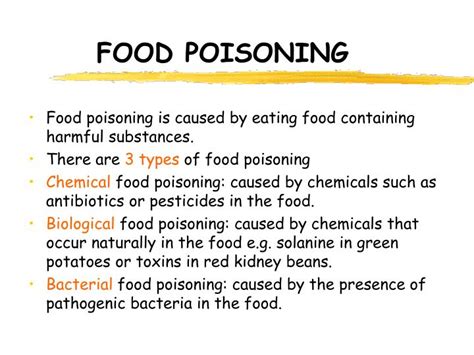 Ppt Food Poisoning Powerpoint Presentation Id4575968