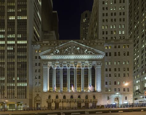Wall Street And New York Stock Exchange Nyse Joergen Geerds Photography