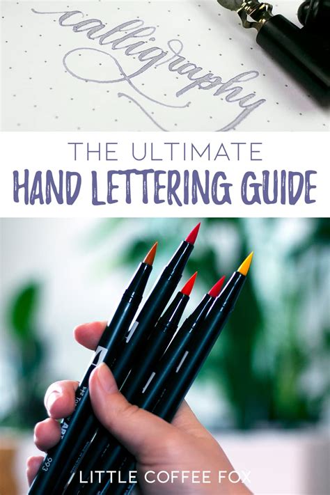 The Ultimate Hand Lettering Guide For Beginners 2021 Littlecoffeefox