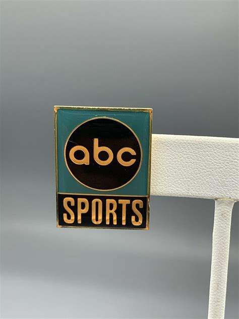 Vintage Abc Sports Tack Pin Gem