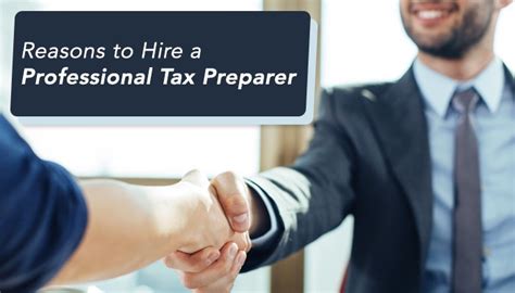 reasons to hire a professional tax preparer by sanjay local medium