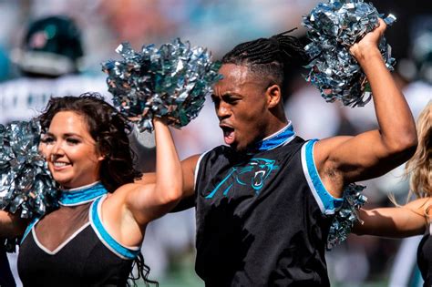 Carolina Panthers Male Cheerleaders On Making History In Nc Charlotte Observer