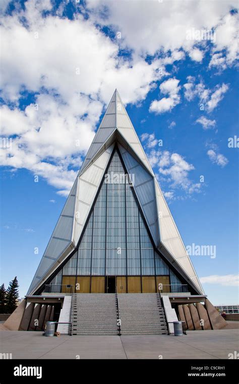 Air Force Academy Cadet Chapel Completed In 1962 At The United States