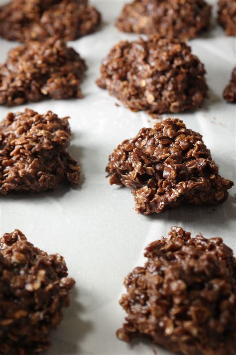 Chocolate Oatmeal No Bake Cookies Our Crafty Kitchen