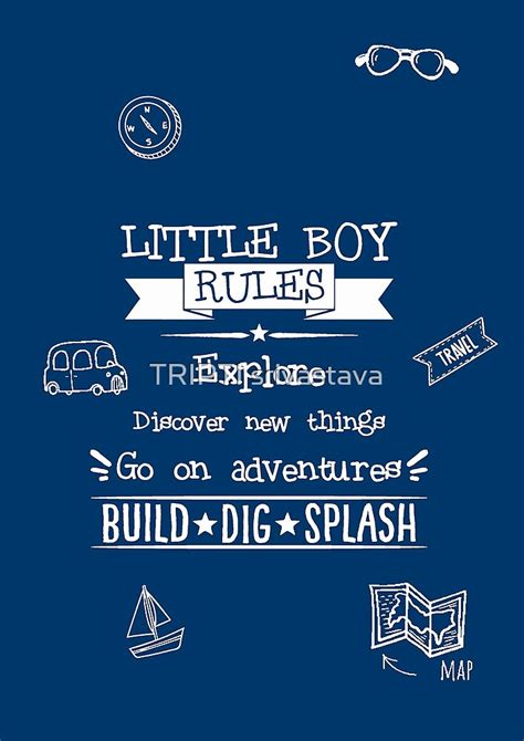 Little Boy Rules By Tripti Srivastava Redbubble