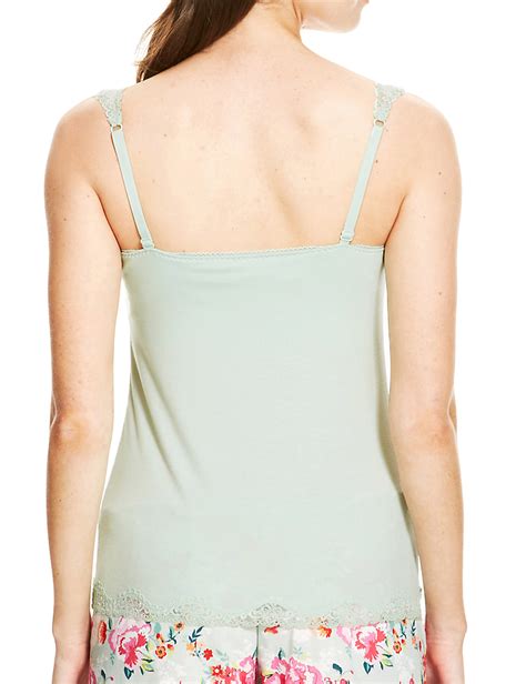 Marks And Spencer M 5 MINT Oriental Blossom Secret Support Vest