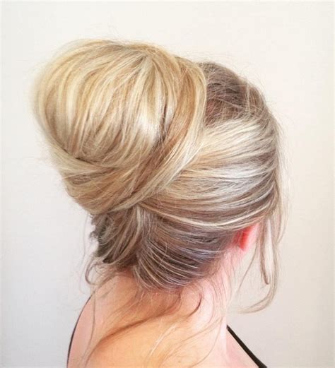 This is a sexy style that channels bridget bardot and other 70's screen sirens. 27 Trendy Updos for Medium Length Hair: Updo Hairstyle ...