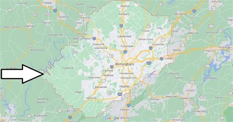 Where Is Jefferson County Alabama What Cities Are In Jefferson County