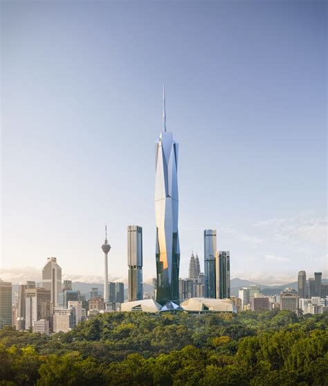 Worlds Second Tallest Building Tops Out In Malaysia Archdaily