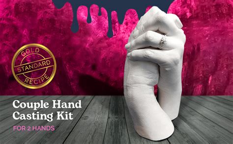 Edinburgh Hand Casting Kit For 2 Hand Statue Casting Kit Couple Diy Hand Casting Kit Hand
