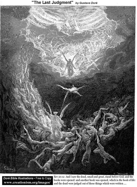 The Last Judgement By Gustave Dore Gustave Dore The Last Judgment