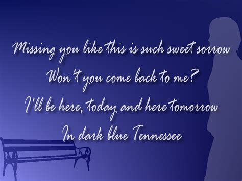 Song Lyric Quotes In Text Image Dark Blue Tennessee Taylor Swift
