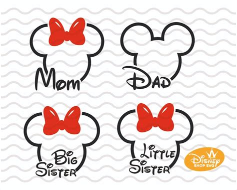 Minnie Mouse Mom Svg Minnie Mouse Head Svg Mickey Mouse Etsy In