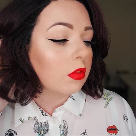 Winged Liner And Red Lips 💁🏻 My Much Requested Brow Tutorialtips Video