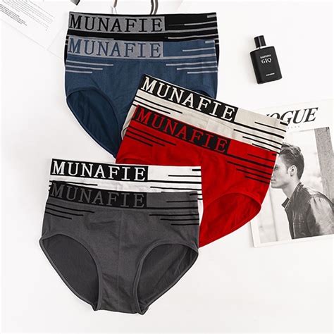 Munafie Men S Underwear Men S Briefs Good Quality Shopee Philippines