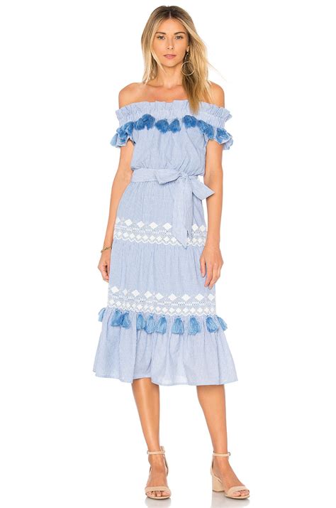 Lana Dress In Getty Stripe Tularosa