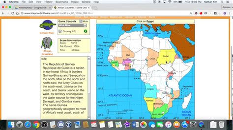 Geography games for review of states and. Sheppard Software: Africa 100%: 105 sec. - YouTube