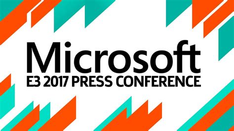 E3 2017 Microsoft Press Conference Livestream And Pre Show Youtube