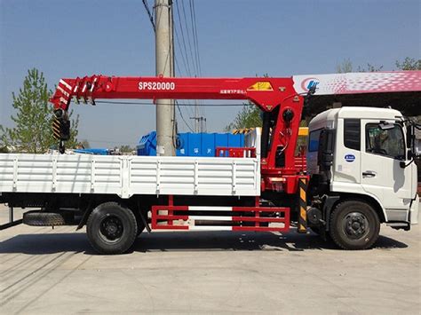 Dongfeng HP LHD Rhd T Telescopic Boom With Cargo Truck Crane China Truck Mounted Crane And