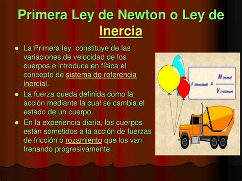 Primera Ley De Newton
