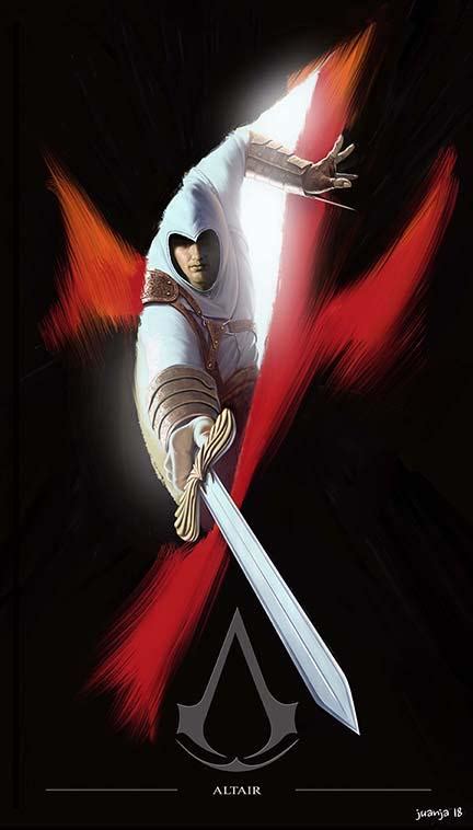 My Digital Fan Art Illustration For Assassin Creed Altair R
