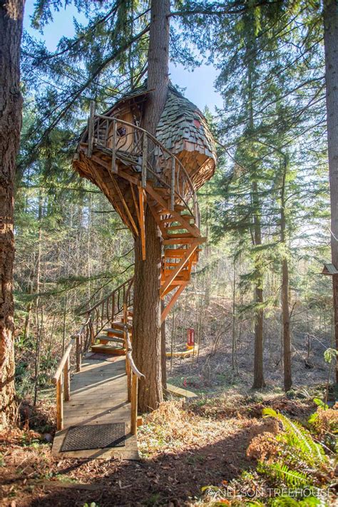 Winding Stairs Design And Construction Nelson Treehouse